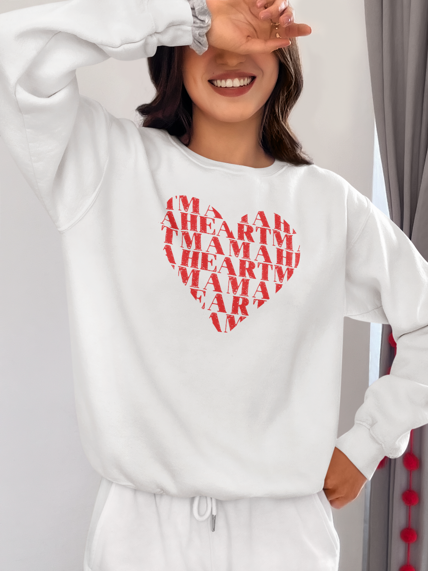 Heart Mama Heart Sweatshirt