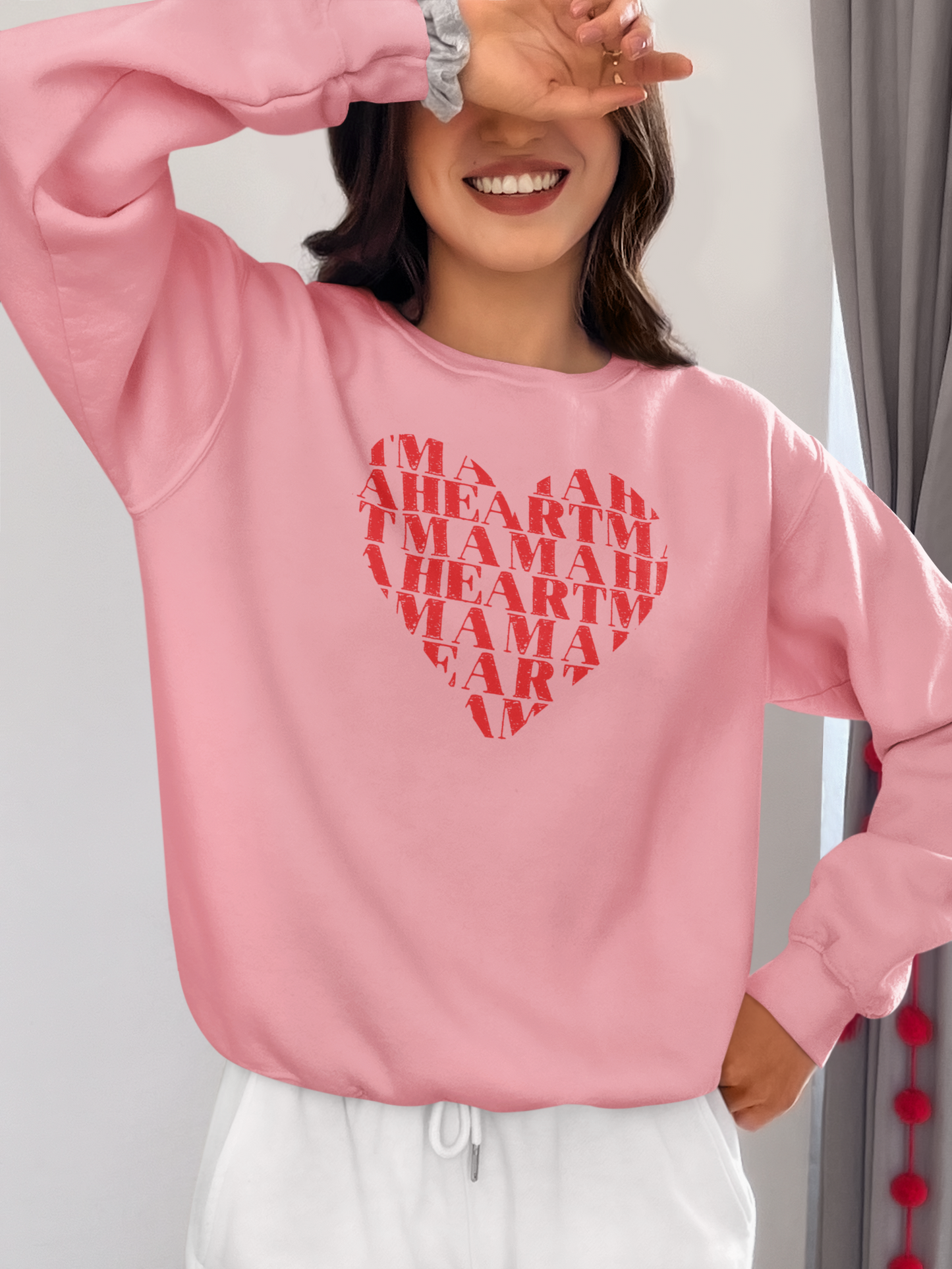 Heart Mama Heart Sweatshirt